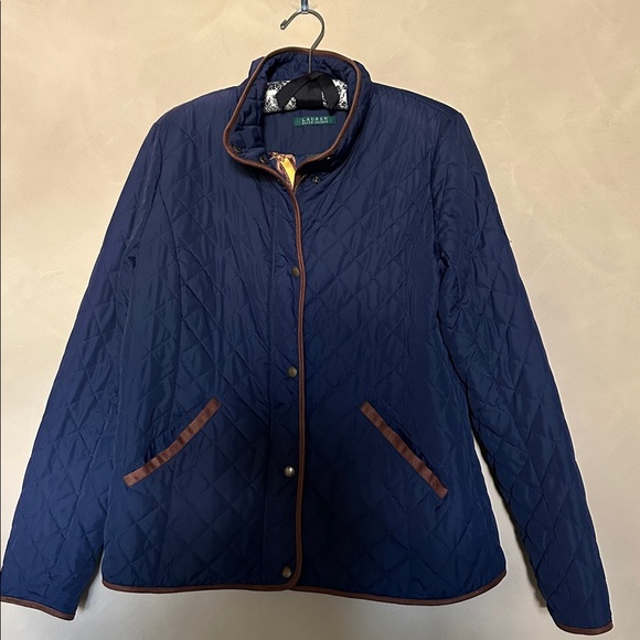 Ralph Lauren Jackets & Blazers - Ralph Lauren Quilted Barn Navy Blue  Woman's Jacket size M